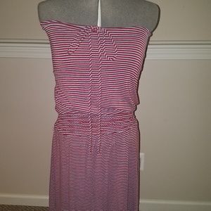 Strapless summer dress